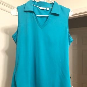 Lady Hagen Medium Sleeveless Golf Polo